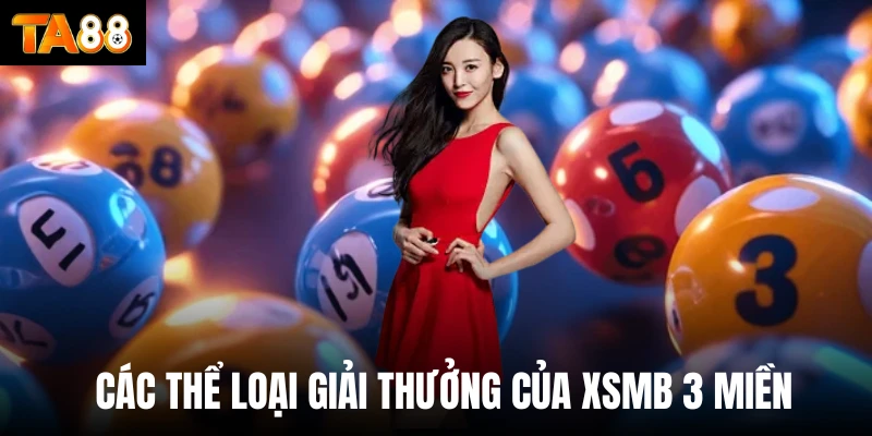 Các thể loại giải thưởng của xsmb 3 miền